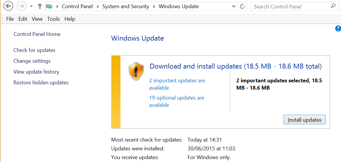 download windows update