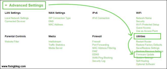 Firmware Update belkin Router