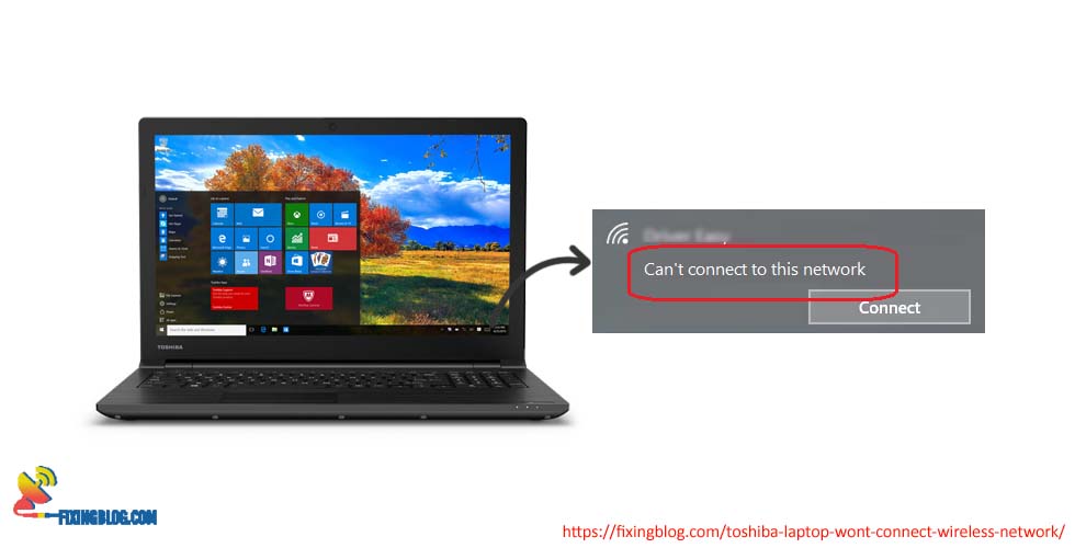 Fix Toshiba Laptop Won’t Connect To Wireless Network