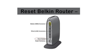 Belkin Router Login Using Default Router Ip