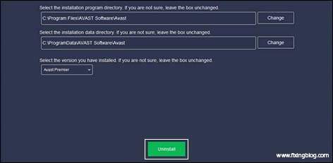 how to uninstall avast antivirus in pc