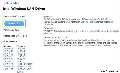 toshiba satellite c640 wifi driver free download