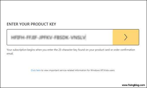  Enter norton product key