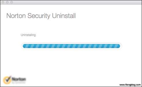 uninstall norton