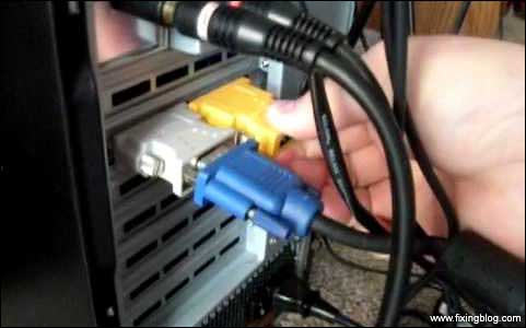 Check Vga Cables