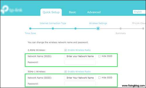 tplink router settings