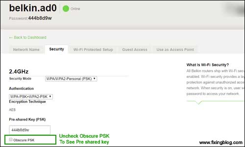 How To Reset Password On Belkin Router Belkin Password