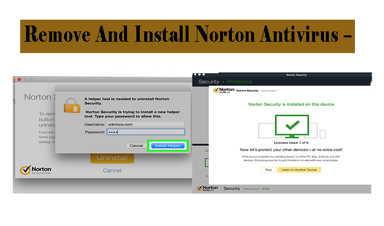 uninstall norton antivirus