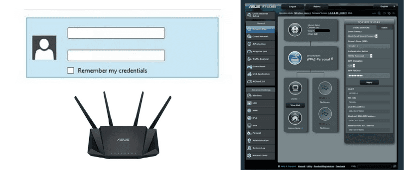 Asus Router Login With Default Credentials