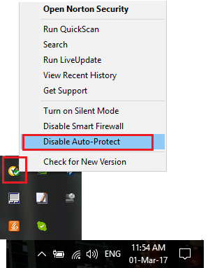 turn off norton antivirus