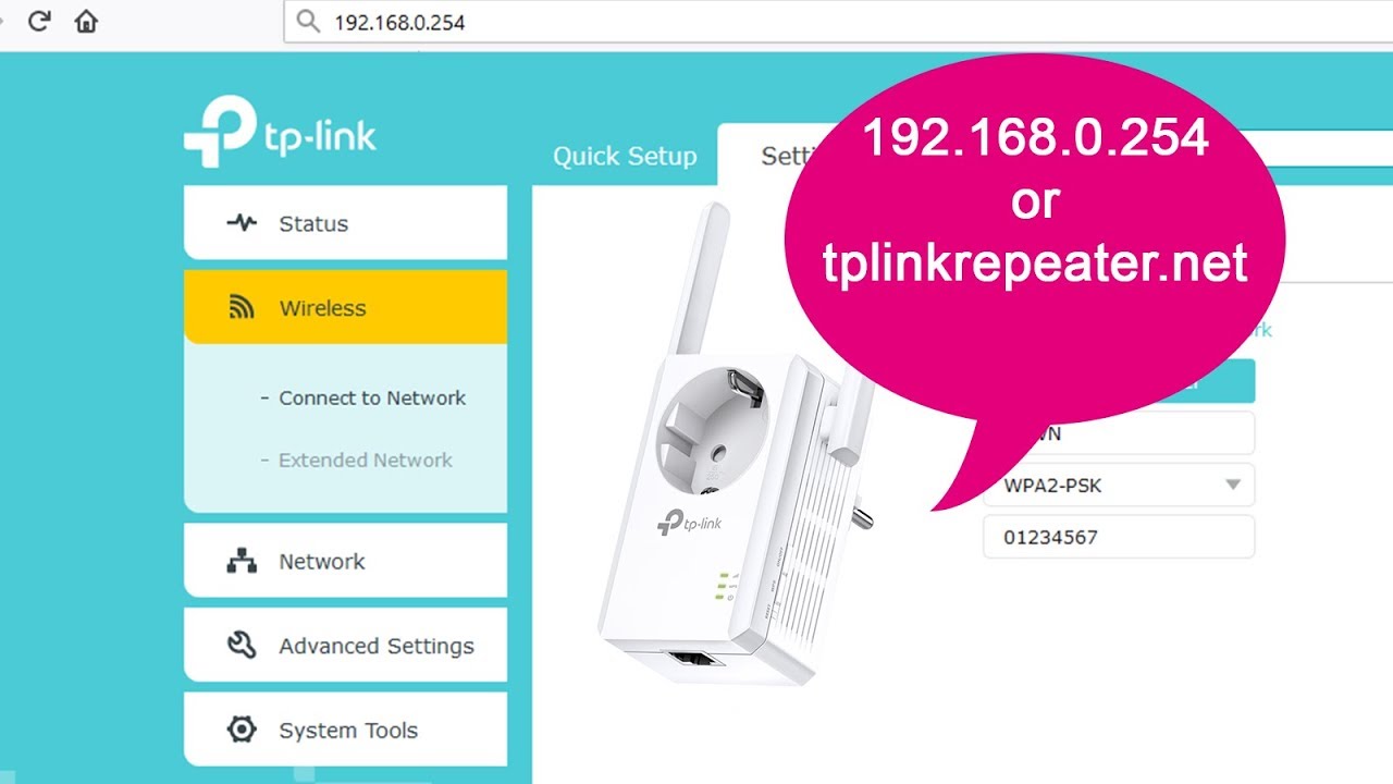 how to use tp link extender with ethernet