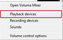 Playback devices