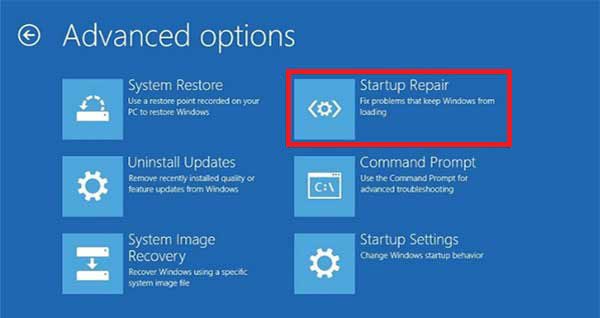 fix boot issues by startup repair win10 thumbnail