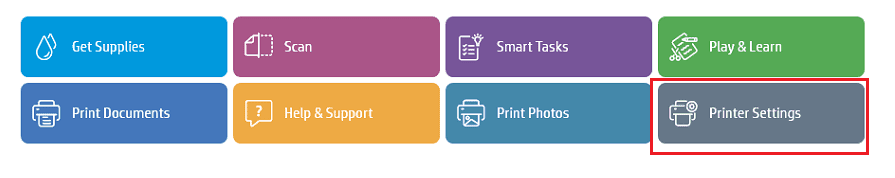 printer settings