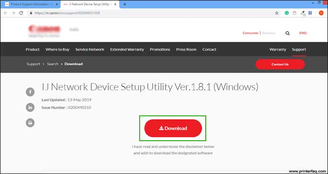 Download canon driver