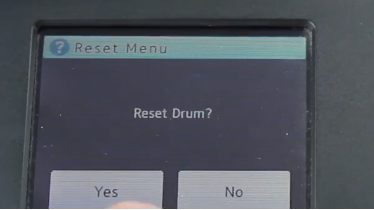 reset printer drum